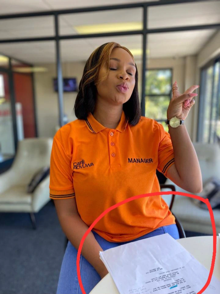 Bontle from Skeem Saam shared this image but people noticed this instead 6