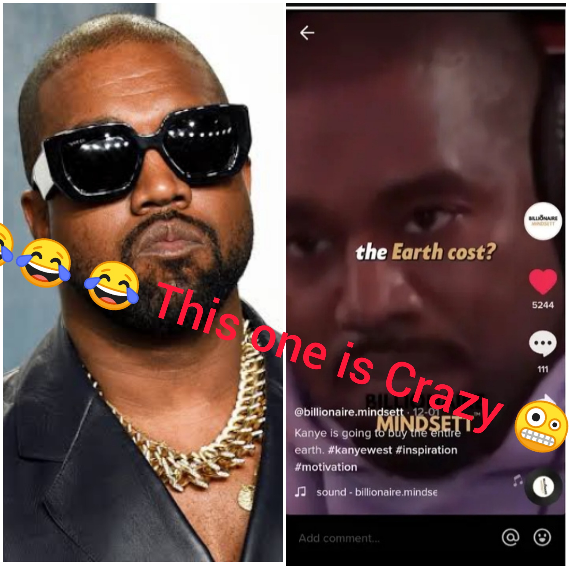 So he wants to kill us? People react after Kanye West reveals his plans after buying the earth 1