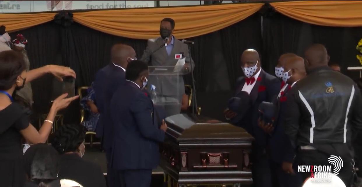 See How His Coffin Was Transported to Graveyard Patrick Shai Was Buried In Style 3