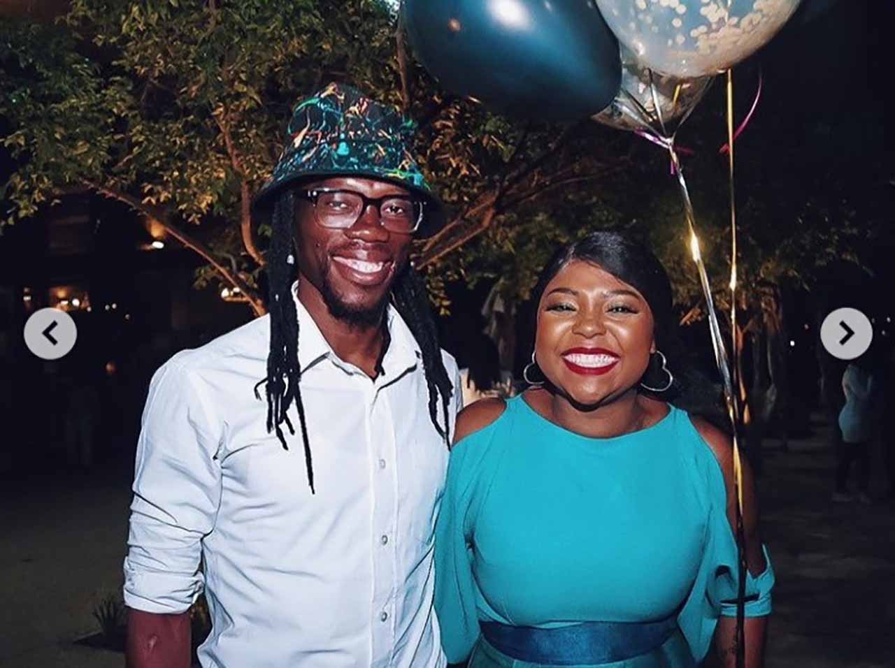 Fans react to Reneilwe Letsholonyane's wife mentioning that she could get divorced tomorrow 1
