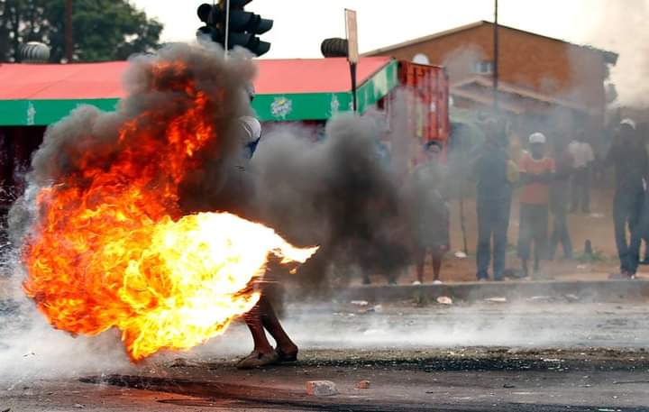 Angry South Africans Are Burning Infrastructure; Demanding Free Electricity: WATCH 3
