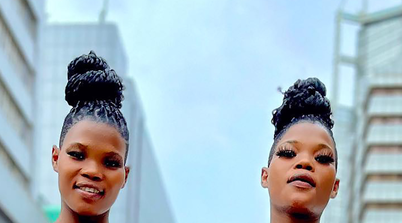 Qwabe twins' recent post in new hairstyle and no makeup, leaving fans astonished 3