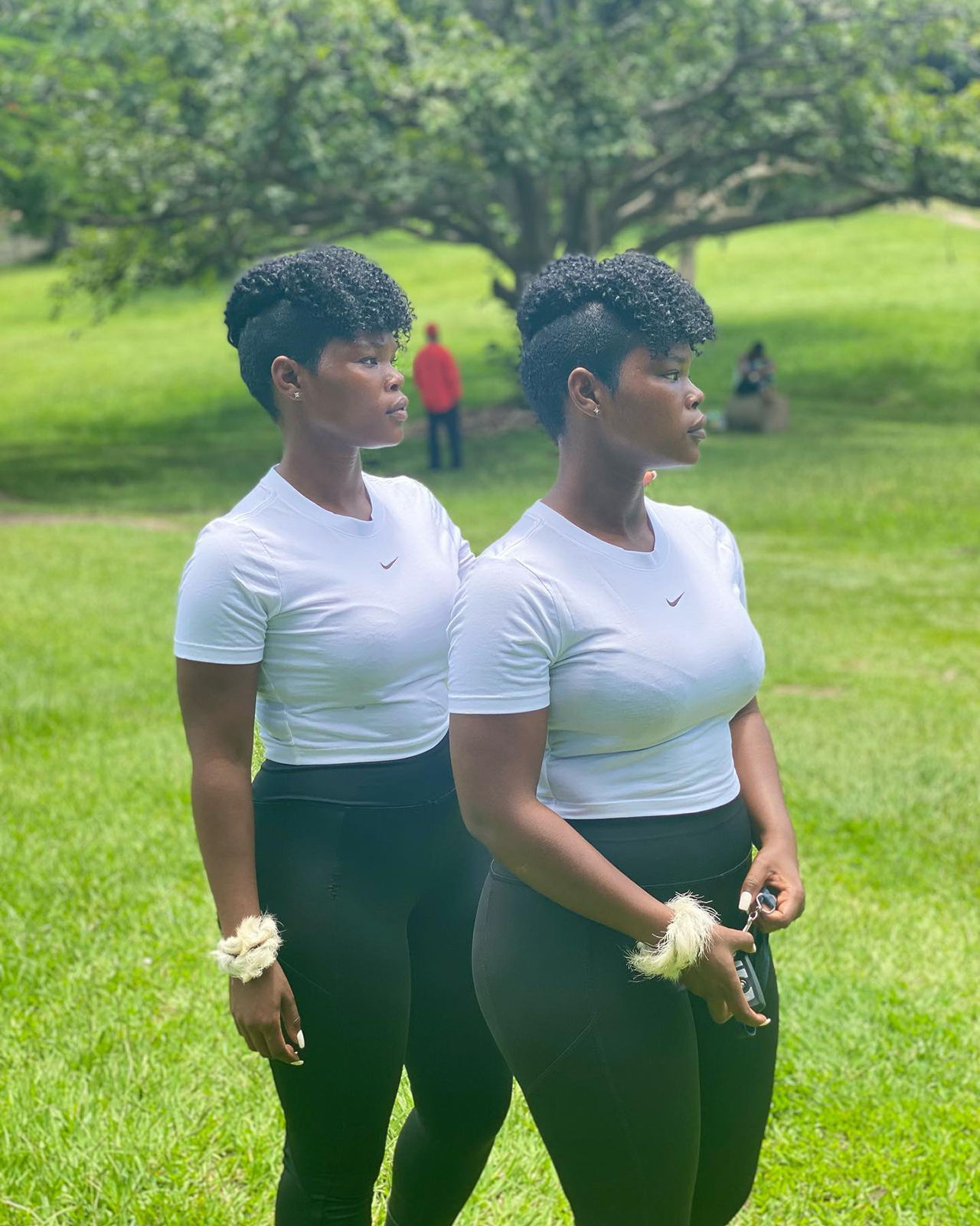Qwabe twins' recent post in new hairstyle and no makeup, leaving fans astonished 1