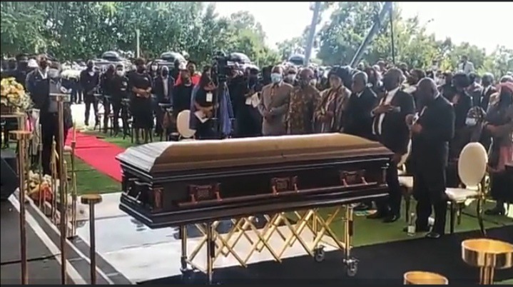 Patrick Shai’s Coffin And Tombstone Is Beautiful See The Photos Below 5