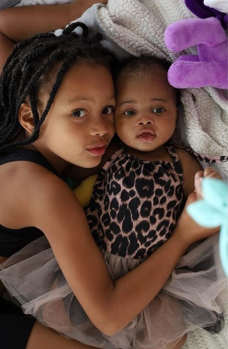 Tells DJ Zinhle to think about it: Big sister Kairo Forbes asks for another baby sister 3