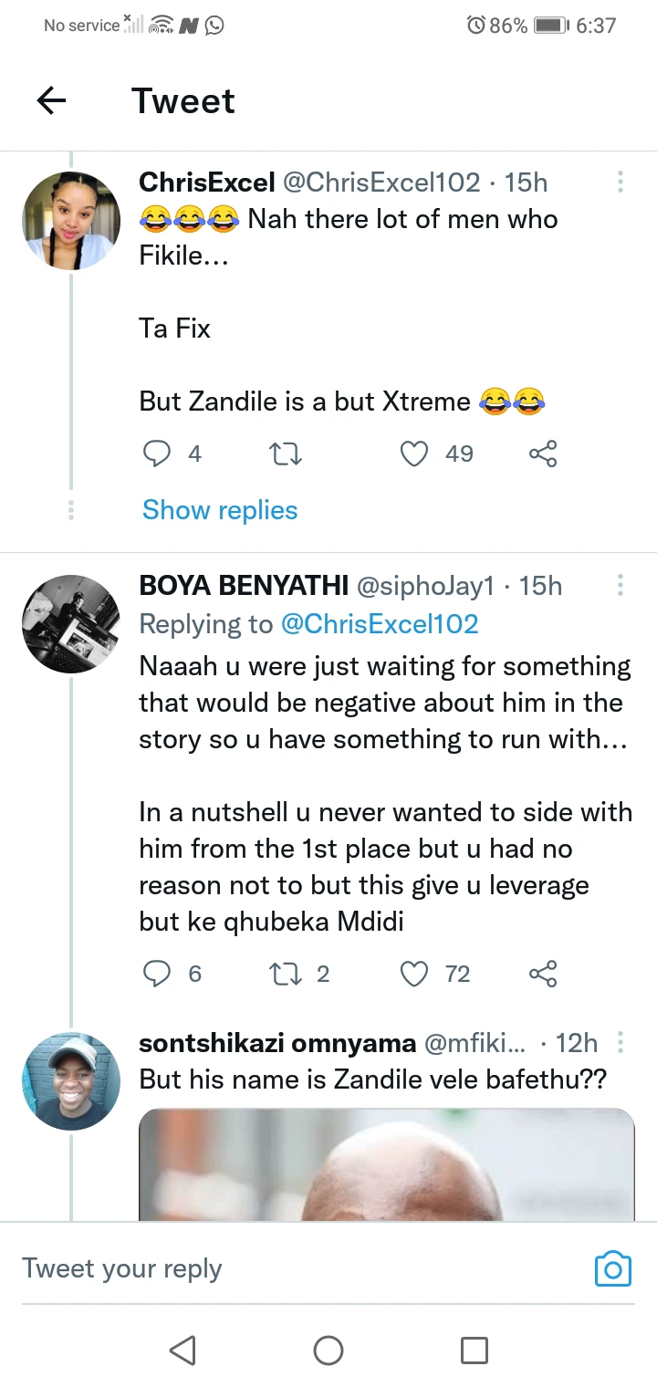 Zandile Mafe turned into a laughing stock after Black Twitter said this about him 19