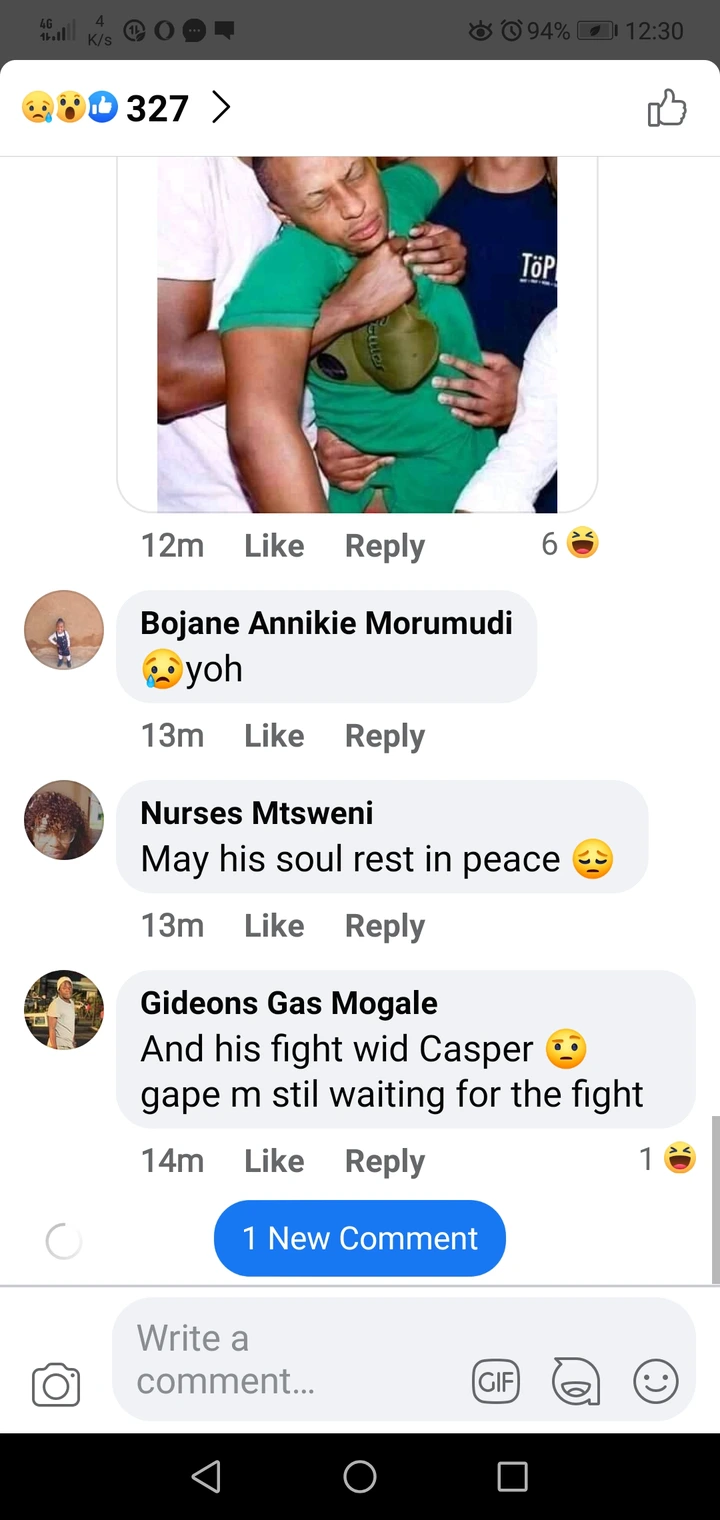 After seeing a video of Patrick Shai insulting Cassper mom before he committed suicide. See Mzansi react 6