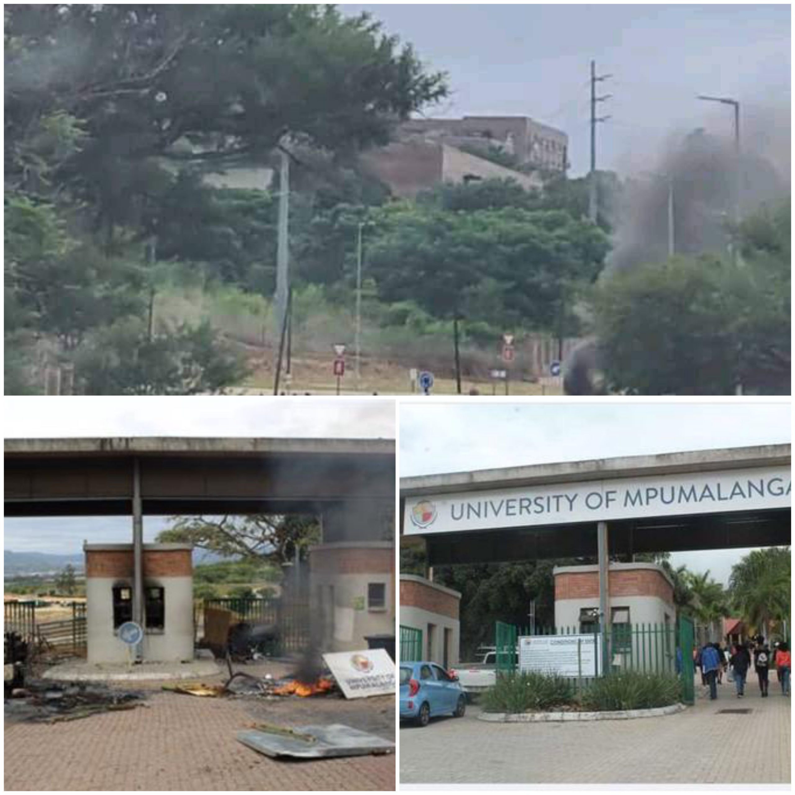 Mpumalanga university on fire :find out 1