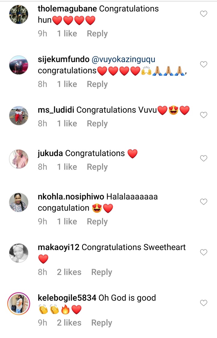 Mzansi reacts to Vovo revealing that she is pregnant 5