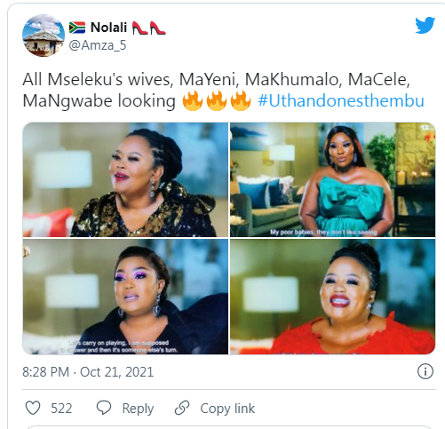 MaCele shares Musa Mseleku married MaSaule who died 1