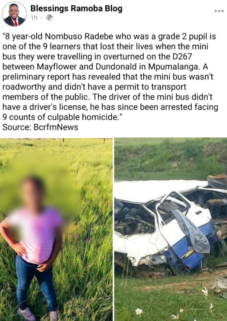 This Is What Caused The Horrific Accident In Mpumalanga : REVEALED 1