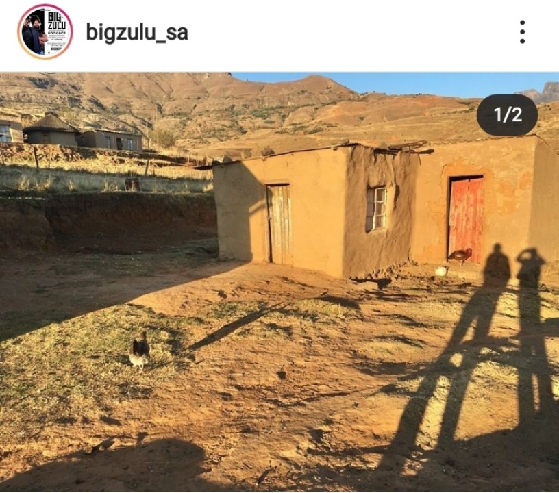 Big Zulu builds his Gogo a new house. LOOK where she was staying before 3