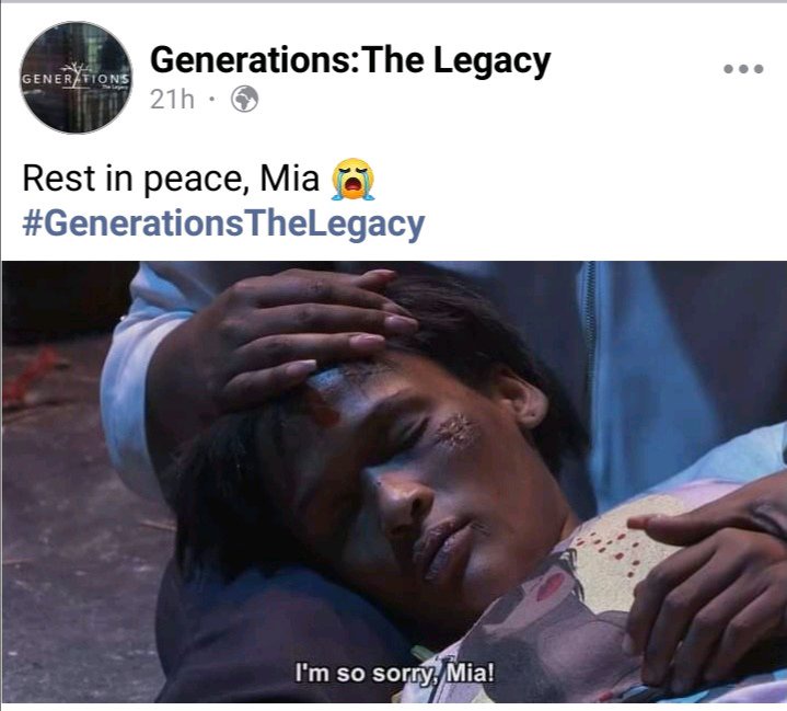 Generations The Legacy Actress Mia Dies After Being Kidnapped For Days, See What Happened 2