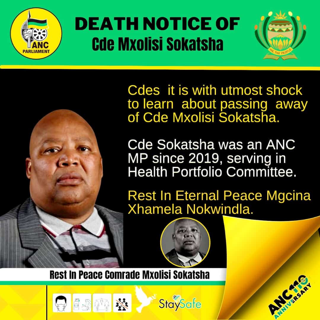 ANC MP DIES in a Car Crash This Morning: RIP 1