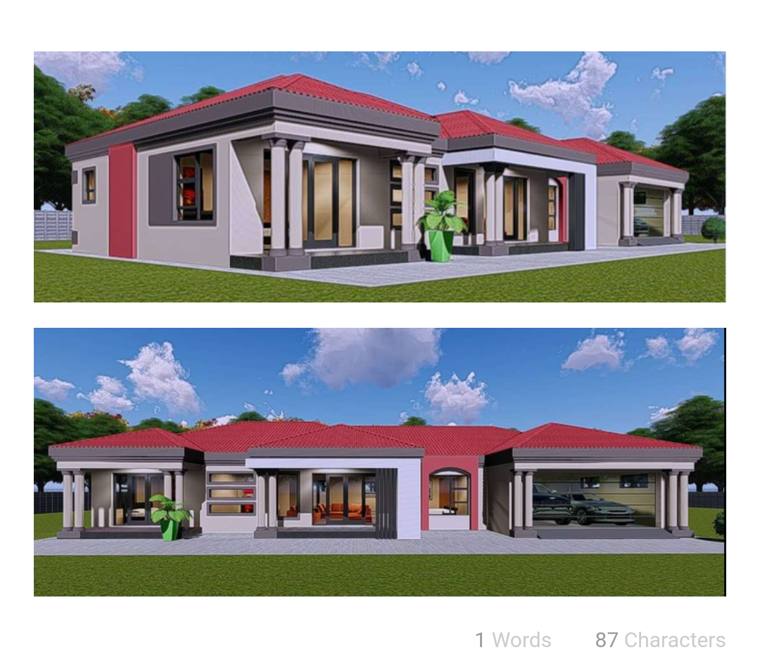 Red Slate Scotch Roof House With 4 Bedrooms And Other Features 3