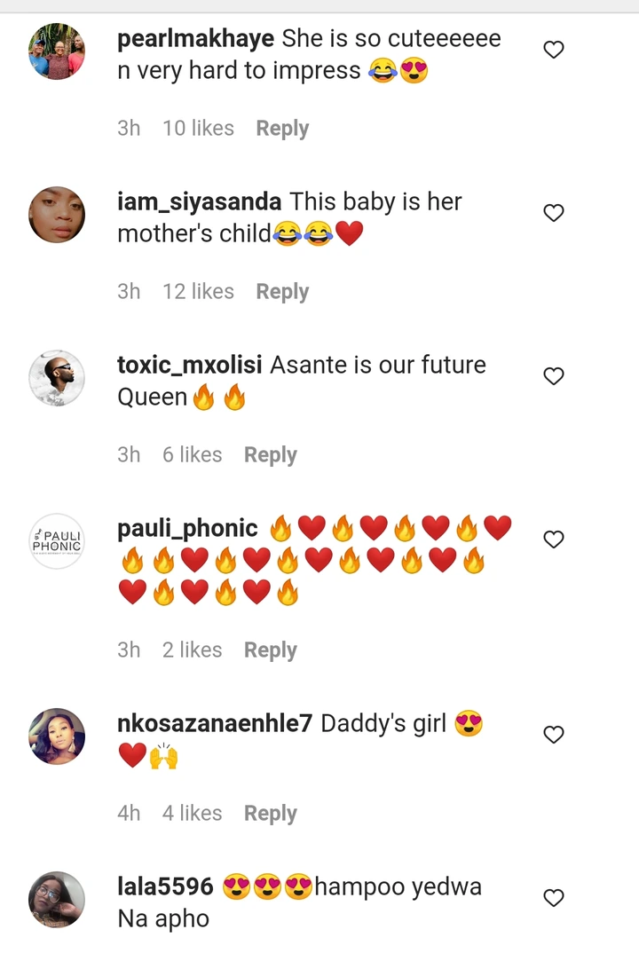 DJ Zinhle's baby daddy went to his hometown with their daughter Asante, leaving many dazed 3