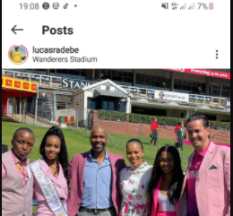 Sadness: Lucas Radebe first wife was killed by Cancer, see what he did today in support of breast Cancer 7
