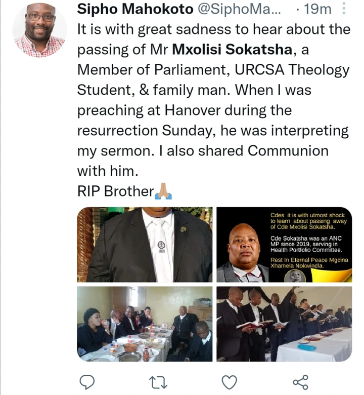 ANC MP DIES in a Car Crash This Morning: RIP 6