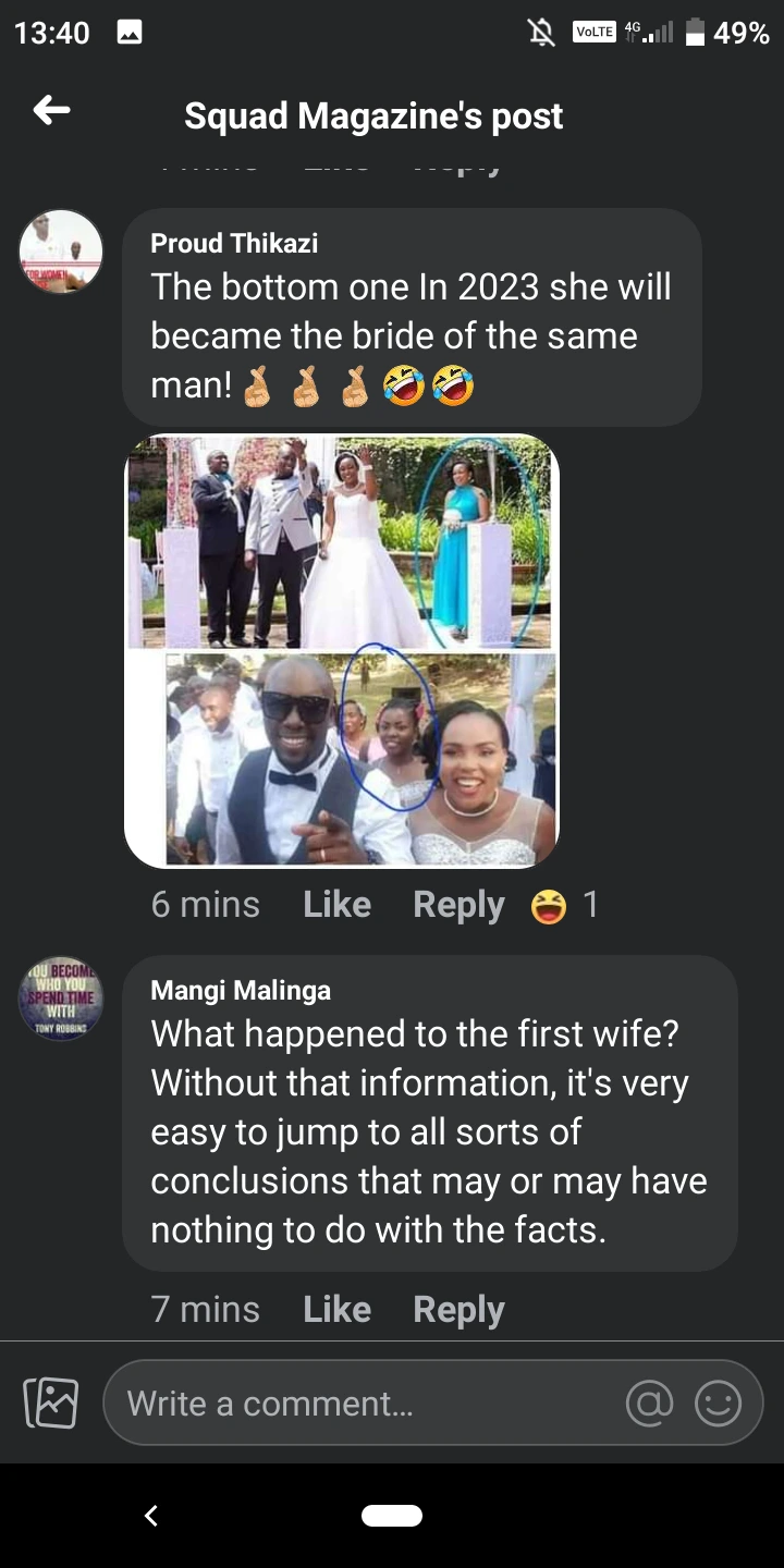In 2015 she attended her best friend's wedding, 2019 she married the same man who dumped her friend 4