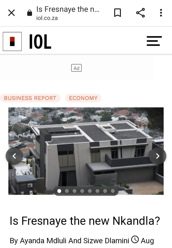 Ramaphosa Is Rich : See How Big His House Is 11