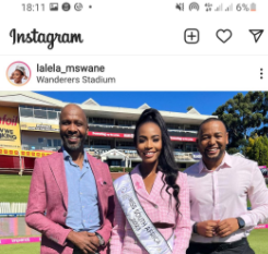 Sadness: Lucas Radebe first wife was killed by Cancer, see what he did today in support of breast Cancer 6