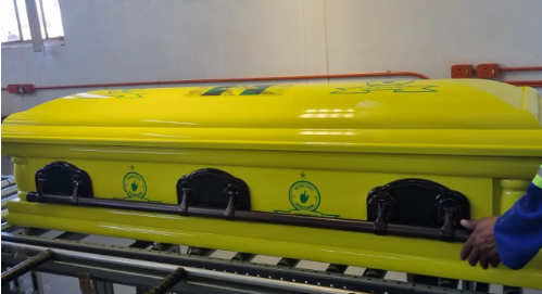 People Were Left Stunned After Spotting This On The Coffin Of Sundowns Diehard Fan: LEAKED 2