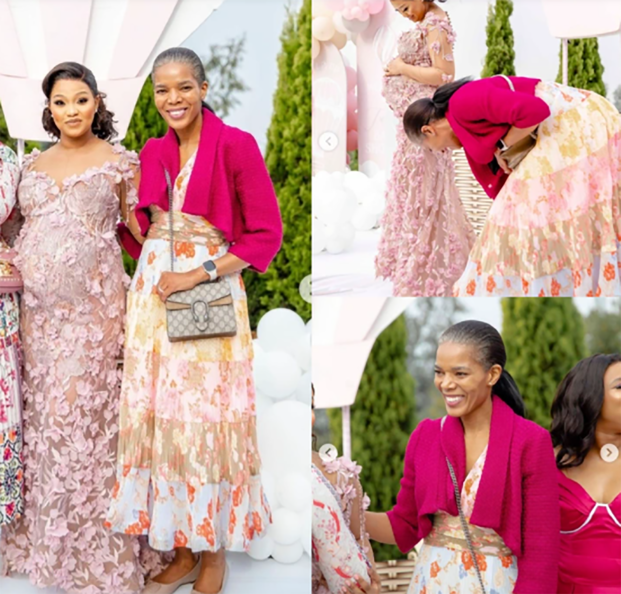 Connie Ferguson tells Cashflow Ngcobo's wife I love you so much. You looked beautiful my angel 5