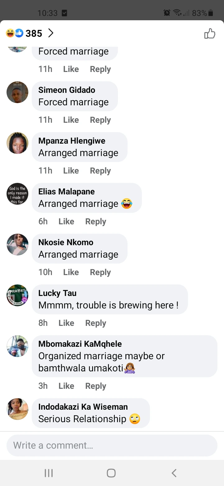 Mzansi's Not Happy With This Couple That Recently Got Married After They Noticed This In Their Faces 2