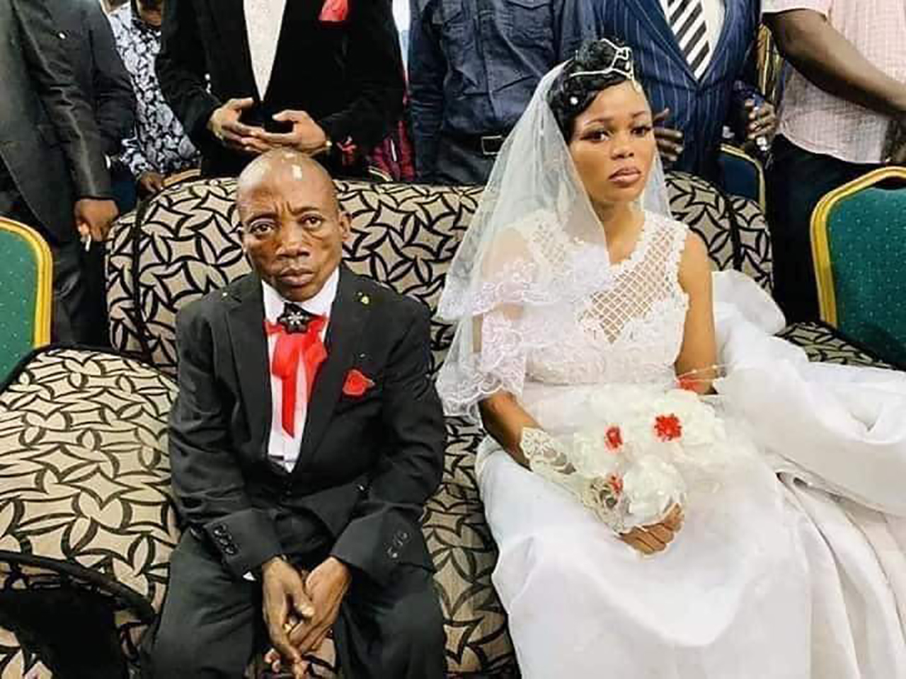 Mzansi's Not Happy With This Couple That Recently Got Married After They Noticed This In Their Faces 1