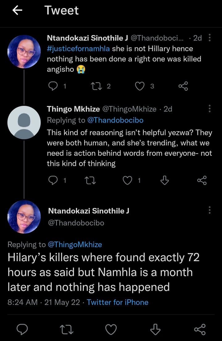 Both Namhla and Hillary's death have one thing in common 7