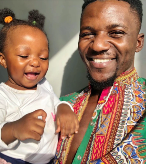 Mukuna from Scandal with 2-year-old child beautiful pictures together 5