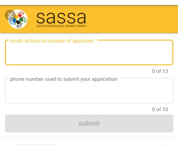 Log on Sassa page and check your status for June 2
