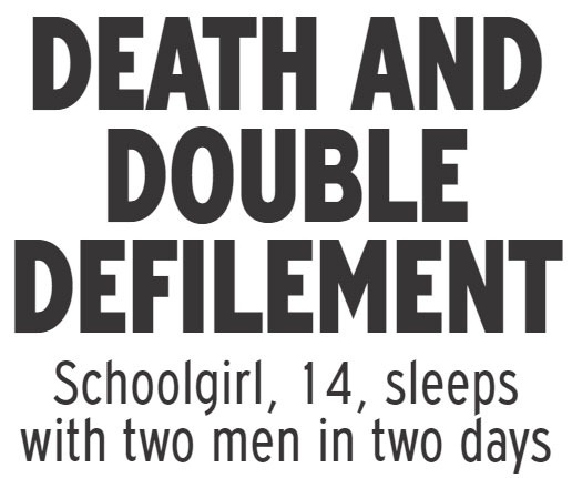 14-year-old Botswana school girl sleeps with 2 men for two days. Both men aged 48 and 23 arrested 1