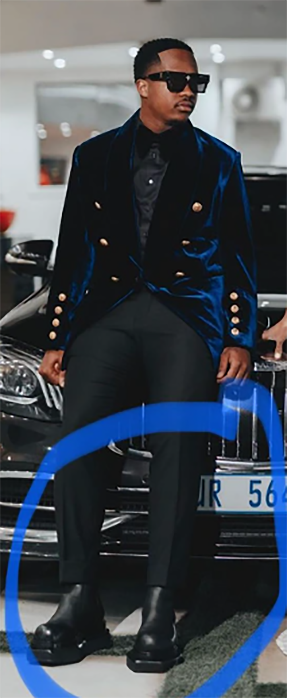 Andile Mpisane mommy’s boy spotted wearing some boots costing a million, could it be? 7