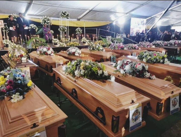 PHOTOS Inside The Funeral Of Enyobeni 21 Victims. See What Was Spotted 2