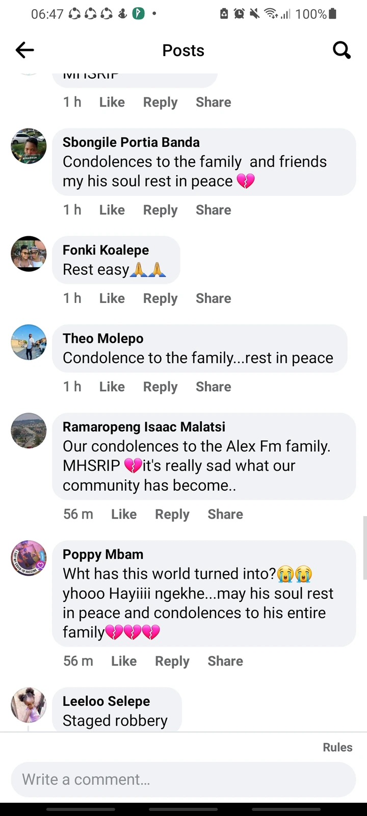 RIP 6 People Killed In One Night In Alex 9