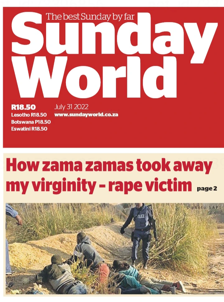 How Zama Zama's took away my virginity: one of 8 raped woman narrates her horror ordeal 1