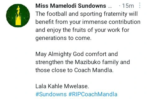 Condolences Pour In, For Mandla, He Is no more 2