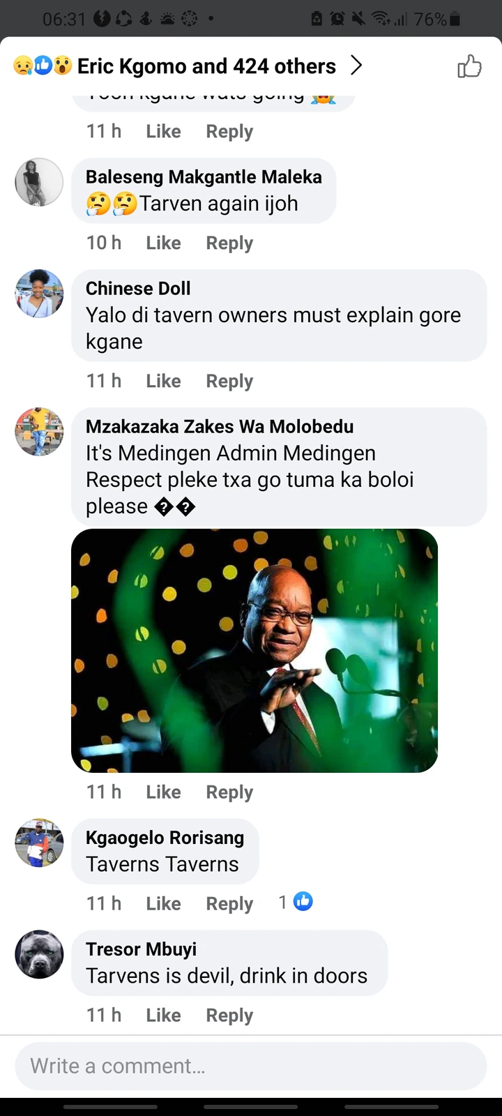 RIP This Is Another Tavern Incident That The Medingeng Community Woke Up To 8