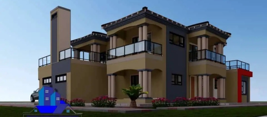 Here is a stunning double-storey house and impressive features. 5