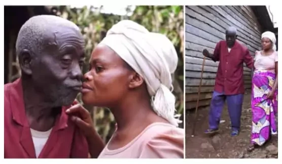 Meet 22-Year-Old Girl Madley In Love With 88-Year-Old Man And She Is Pregnant With His 8th Child 1
