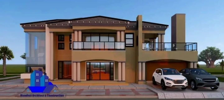 Here is a stunning double-storey house and impressive features. 2