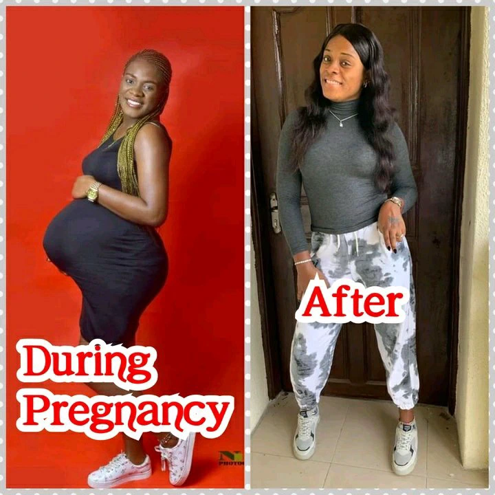 See photos of how women change during and after pregnancy: Check Out the Following 11 photos 1