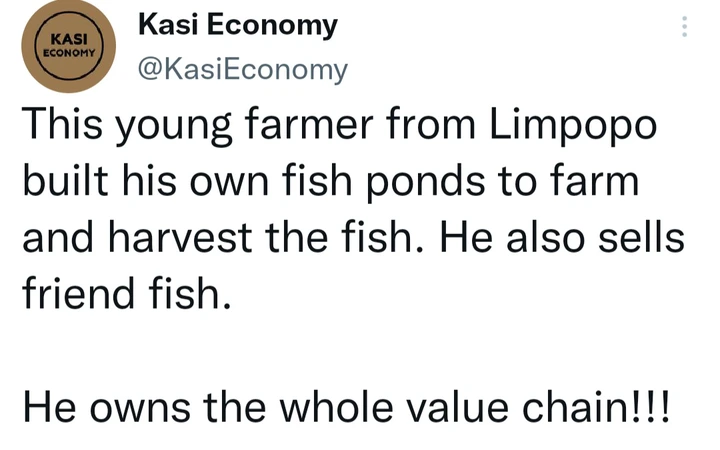 A Young Man From Limpopo Left Mzansi Speechless. After Building His Own Fish Ponds 3
