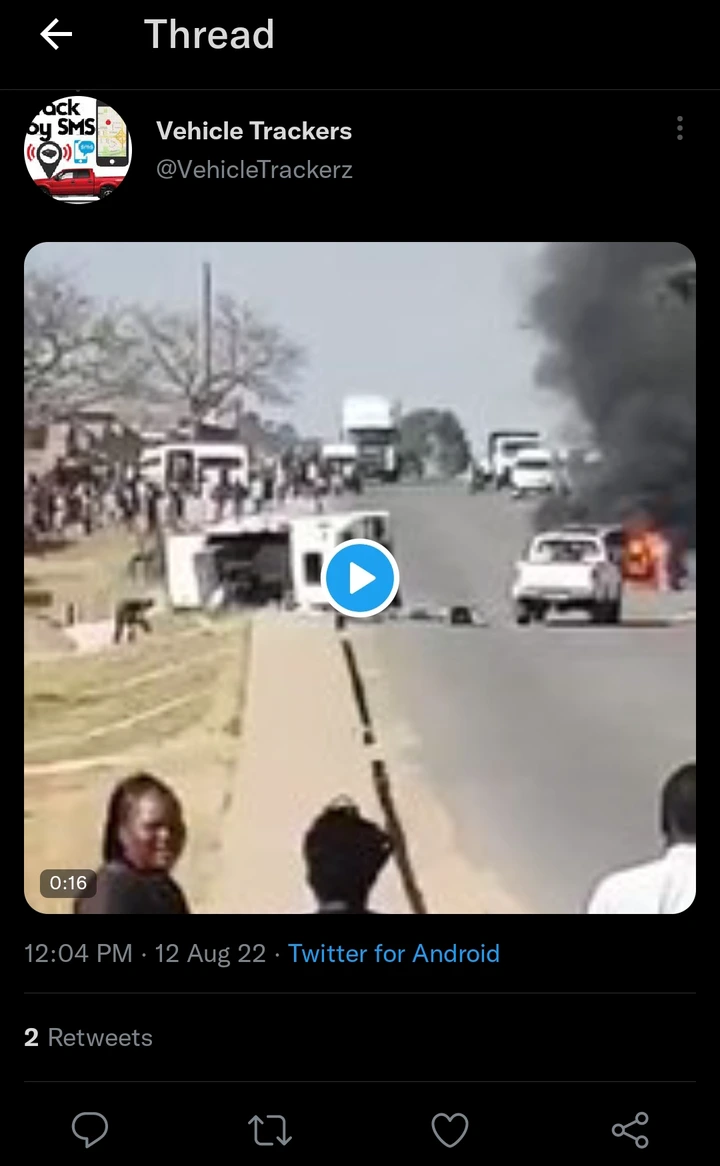 Watch — Video of a Cash-In-Transit Robbery in Mpumalanga Leaves People disastrous 3