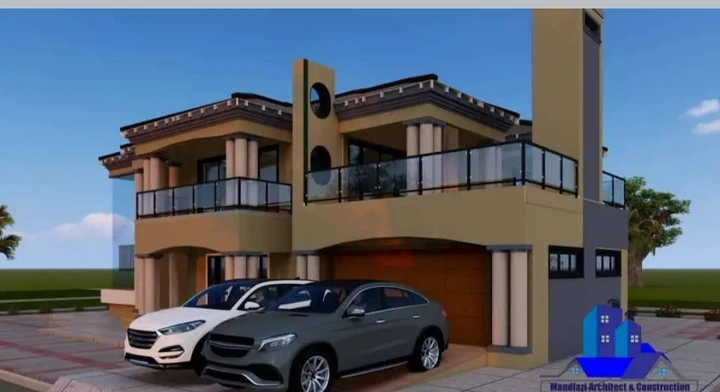 Here is a stunning double-storey house and impressive features. 3