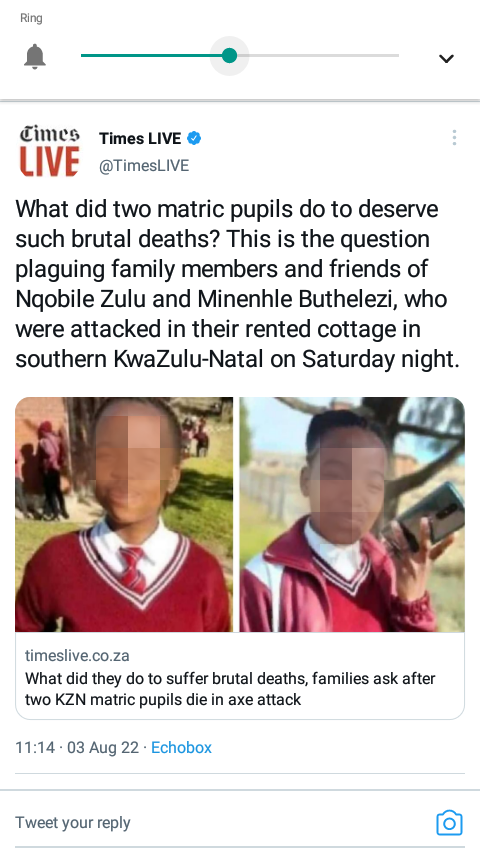 Look what happened to these 2 matric pupils in KZN on Saturday? RIP 2