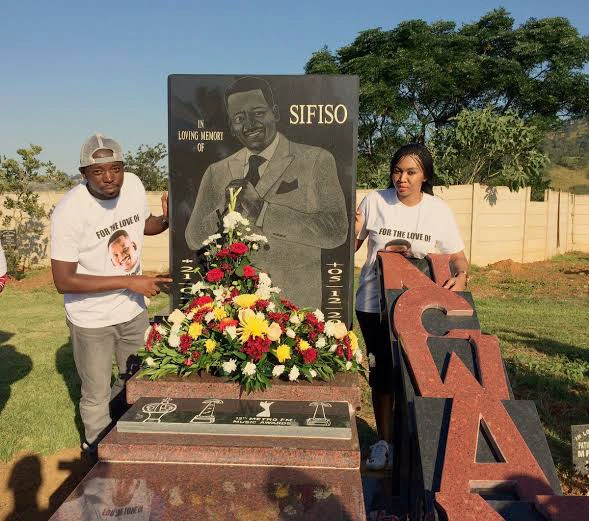 Remembering Sfiso Ncwane, Take a look at his beautiful Tombstone: PHOTOS 1