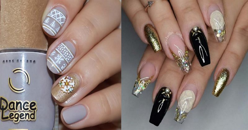 25 Holiday-Themed Nail Designs that Brighten the Season 8