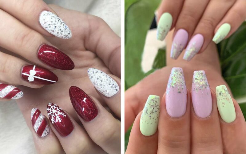 25 Holiday-Themed Nail Designs that Brighten the Season 17